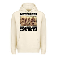 Tofu my heroes have always killed cowboys retro Premium Hoodie - linhVisuals