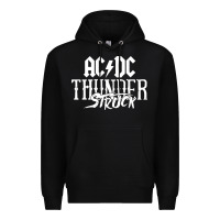 Black the thunderstruck Premium Hoodie - linhVisuals
