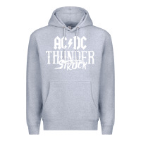 Heather Grey the thunderstruck Premium Hoodie - linhVisuals