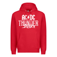 Red the thunderstruck Premium Hoodie - linhVisuals