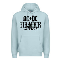 Blue Mist thunderstruck Premium Hoodie - linhVisuals