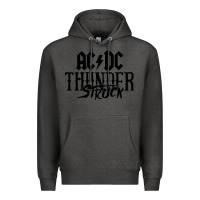 Charcoal Heather thunderstruck Premium Hoodie - linhVisuals