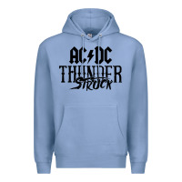 Colony Blue thunderstruck Premium Hoodie - linhVisuals