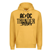 Mustard thunderstruck Premium Hoodie - linhVisuals