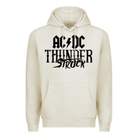 Oatmeal Heather thunderstruck Premium Hoodie - linhVisuals