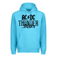 Ocean Blue thunderstruck Premium Hoodie - linhVisuals