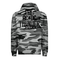 Slate Camo thunderstruck Premium Hoodie - linhVisuals