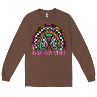 Chestnut race day vibes rainbow Long Sleeve Tee - Artiststas