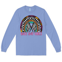 Colony Blue race day vibes rainbow Long Sleeve Tee - Artiststas