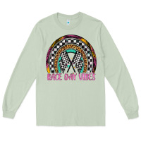 Matcha race day vibes rainbow Long Sleeve Tee - Artiststas