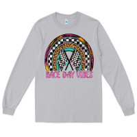 Moon Dust race day vibes rainbow Long Sleeve Tee - Artiststas