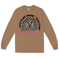 Toasted Coconut race day vibes rainbow Long Sleeve Tee - Artiststas