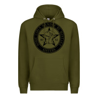 Army Green some girls wander by mistake Premium Hoodie - linhVisuals
