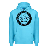 Ocean Blue some girls wander by mistake Premium Hoodie - linhVisuals