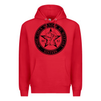 Red some girls wander by mistake Premium Hoodie - linhVisuals