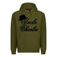 Army Green charlie wilson music Premium Hoodie - linhVisuals