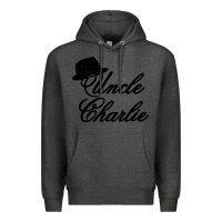 Charcoal Heather charlie wilson music Premium Hoodie - linhVisuals