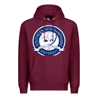 Burgundy Southern New Hampshire University Premium Hoodie - linhVisuals