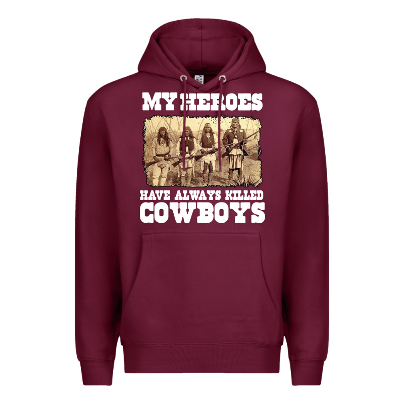My Heroes Have Always Killed Cowboys Retro Premium Hoodie by linhVisuals | Teevron