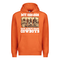 Carrot my heroes have always killed cowboys retro Premium Hoodie - linhVisuals