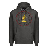 Charcoal Heather Tuskegee University Premium Hoodie - linhVisuals