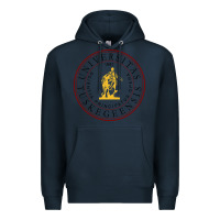 Navy Tuskegee University Premium Hoodie - linhVisuals