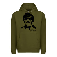 Army Green tony clifton Premium Hoodie - linhVisuals