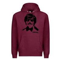 Burgundy tony clifton Premium Hoodie - linhVisuals