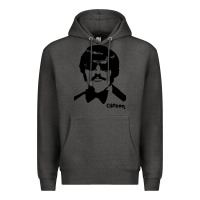 Charcoal Heather tony clifton Premium Hoodie - linhVisuals