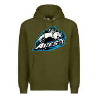 Army Green the-alaska-aces-merch Premium Hoodie - linhVisuals