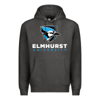 Charcoal Heather elmhurst university Premium Hoodie - linhVisuals