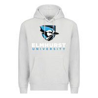 Dove Grey elmhurst university Premium Hoodie - linhVisuals
