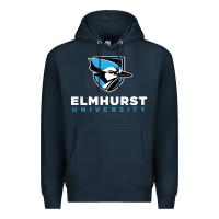 Navy elmhurst university Premium Hoodie - linhVisuals