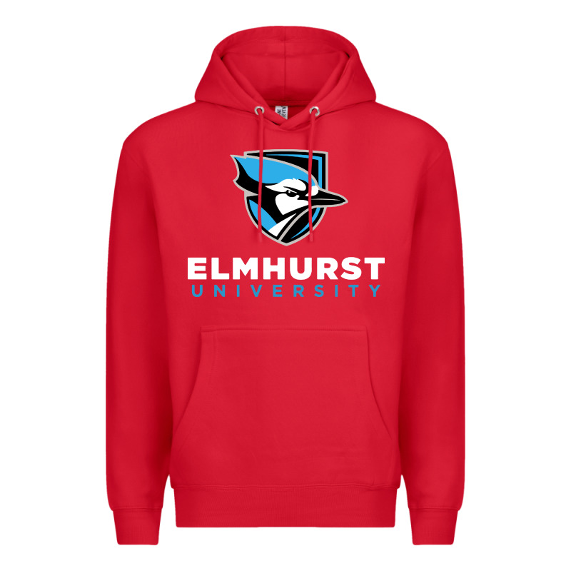 Elmhurst University Premium Hoodie by linhVisuals | Teevron