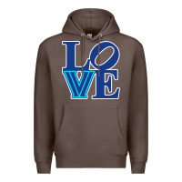 Coffee villanova love Premium Hoodie - linhVisuals