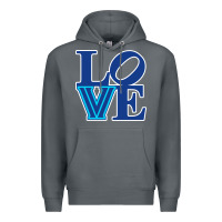 Rock villanova love Premium Hoodie - linhVisuals