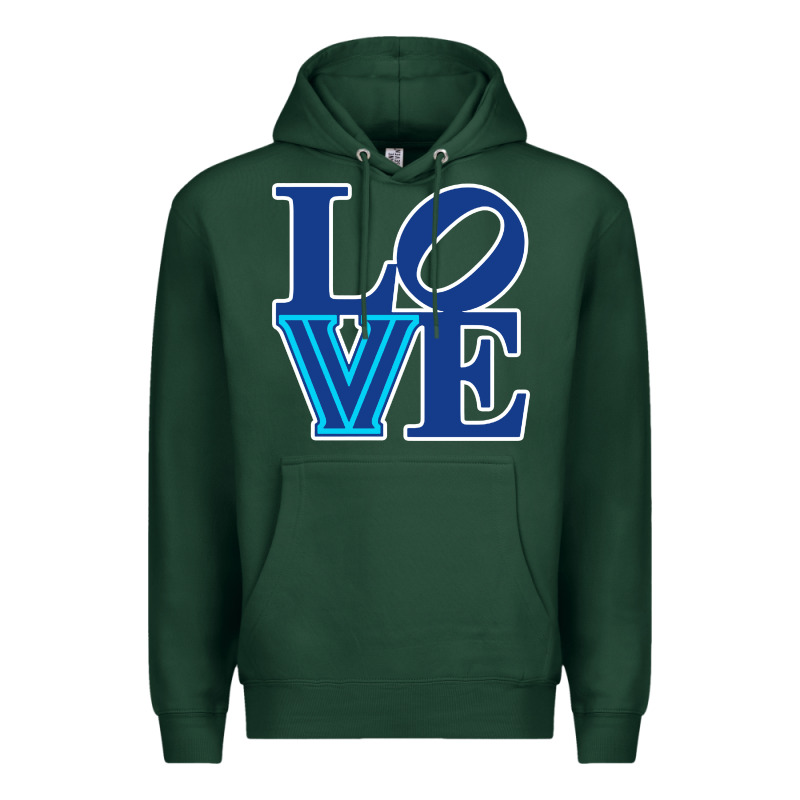 Villanova Love Premium Hoodie by linhVisuals | Teevron