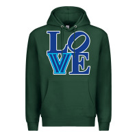 Sports Green villanova love Premium Hoodie - linhVisuals