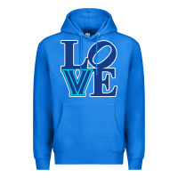 True Royal villanova love Premium Hoodie - linhVisuals