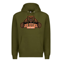 Army Green northrop high school Premium Hoodie - linhVisuals