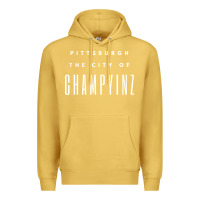 Antique Gold pittsburgh city of champyinz steel city Premium Hoodie - linhVisuals