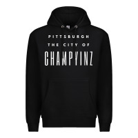 Black pittsburgh city of champyinz steel city Premium Hoodie - linhVisuals