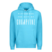 Ocean Blue pittsburgh city of champyinz steel city Premium Hoodie - linhVisuals