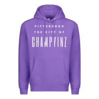 Purple pittsburgh city of champyinz steel city Premium Hoodie - linhVisuals