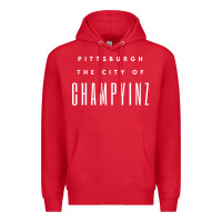 Red pittsburgh city of champyinz steel city Premium Hoodie - linhVisuals