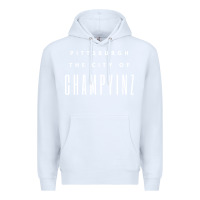 White pittsburgh city of champyinz steel city Premium Hoodie - linhVisuals