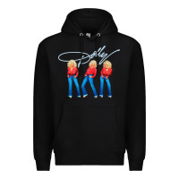 Black dolly musician Premium Hoodie - linhVisuals