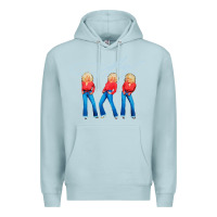 Blue Mist dolly musician Premium Hoodie - linhVisuals