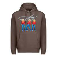 Coffee dolly musician Premium Hoodie - linhVisuals