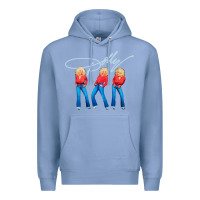 Colony Blue dolly musician Premium Hoodie - linhVisuals